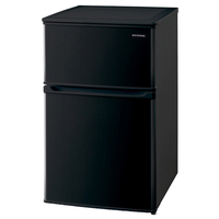 アイリスオーヤマ IRSD-9B-B 【右開き】90L 2ドア冷蔵庫 ブラック