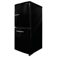 e angle ANG-RE170C1-K 【右開き】170L 2ドア冷蔵庫 ブラック