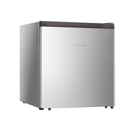 ハイセンス HR-A45S 【右開き】45L 1ドア冷蔵庫 シルバー|エディオン