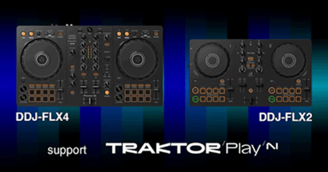 AlphaTheta's DDJ-FLX2 & DDJ-FLX4 Gain Support for Traktor Play DJ