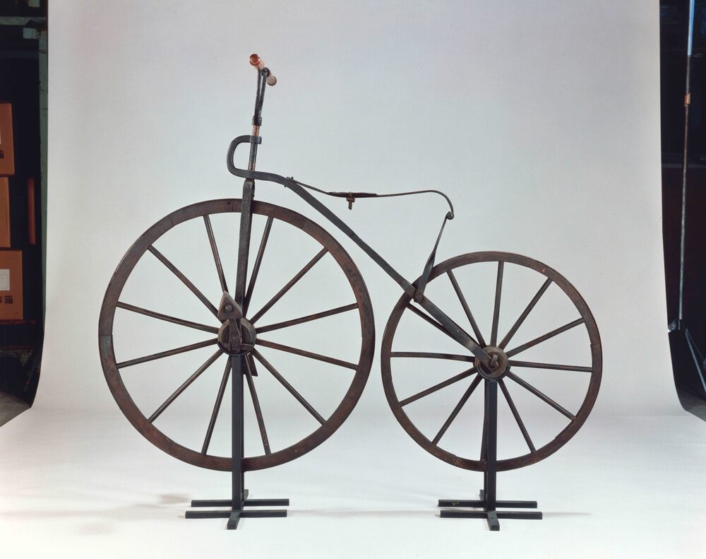 Michaux Type Bicycle | EDO-TOKYO MUSEIUM Digital Archives