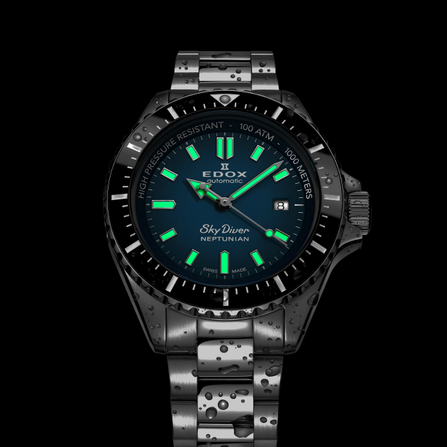 ネプチュニアン オートマティック | EDOX Official Site