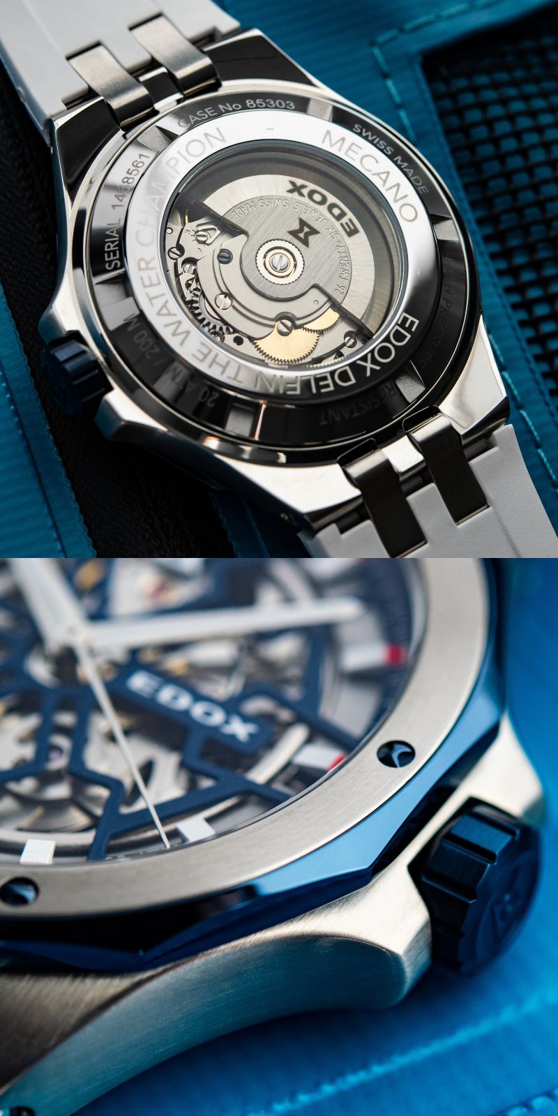 デルフィン メカノ オートマティック 3月15(水)に新色発売 | EDOX日本