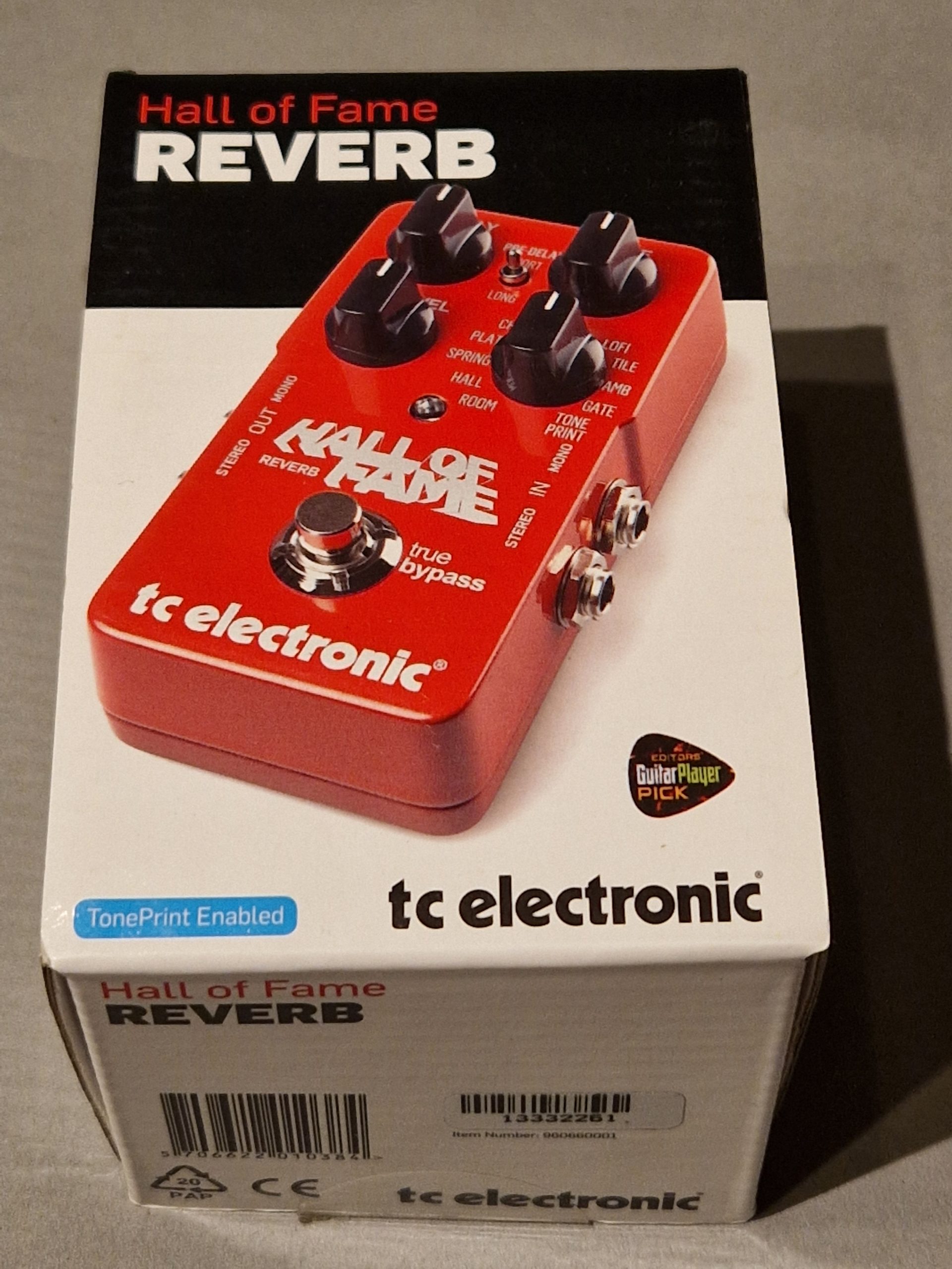 tc electronic Hall of Fame Reverb - Effects Pedals