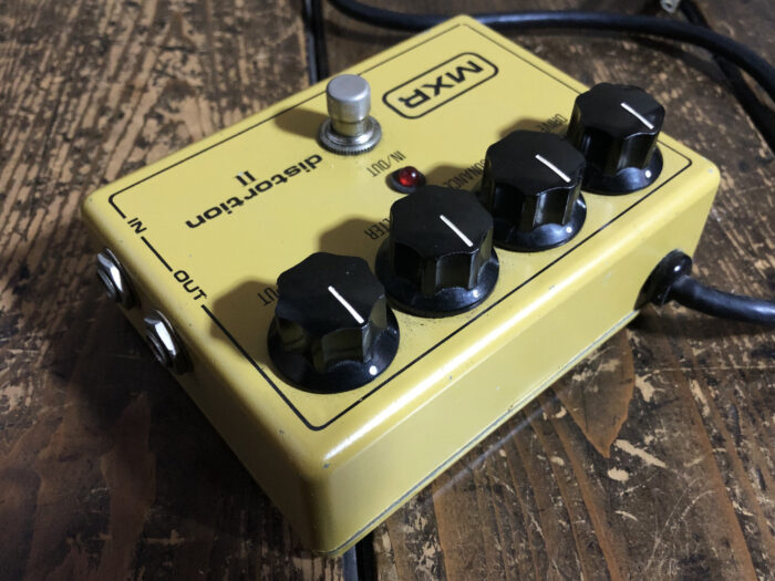 西川進氏も愛用の「MXR Distortion 2」ディストーションエフェクターを