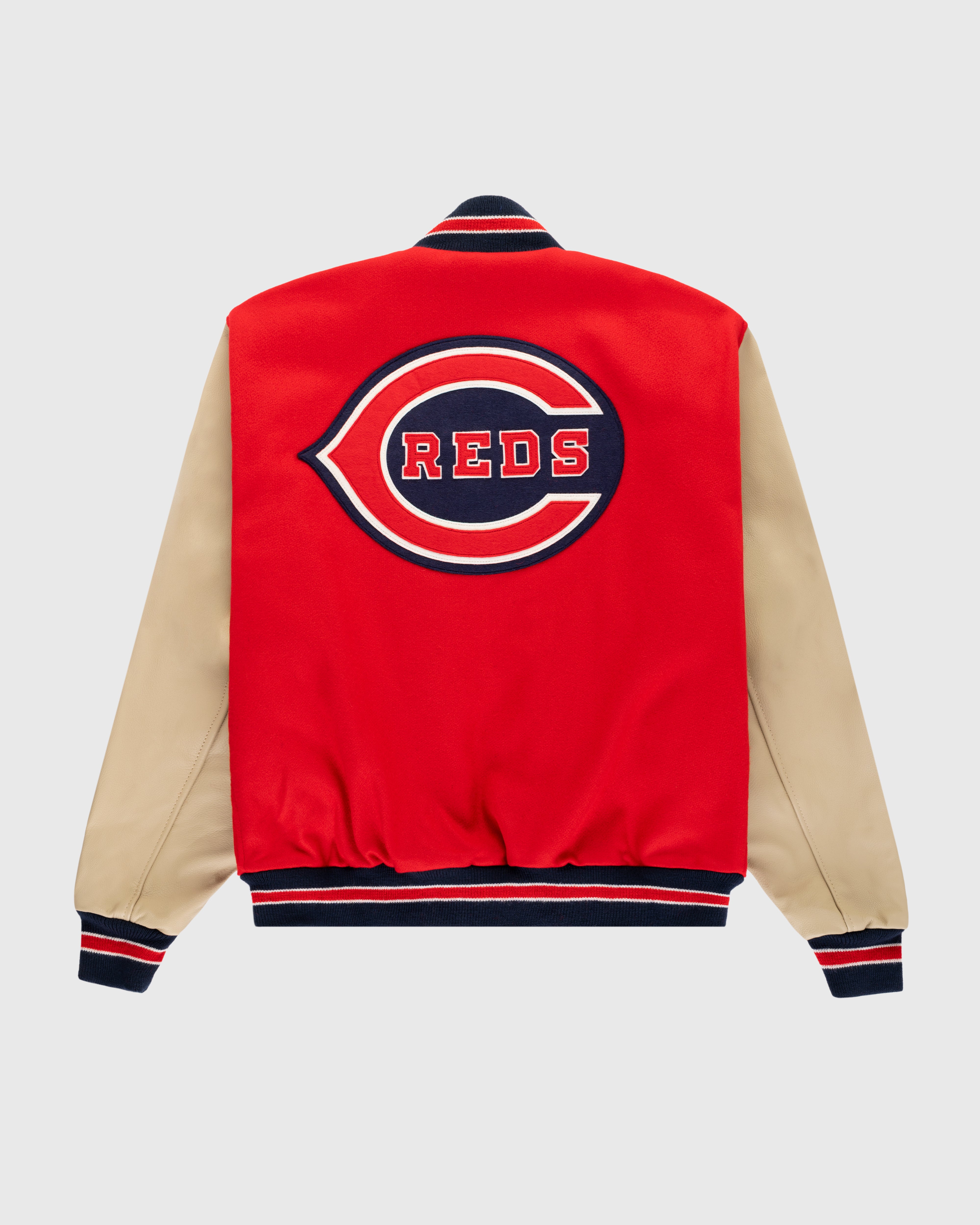 Cincinnati Reds 1940 Authentic Wool & Leather Jacket – Ebbets Field