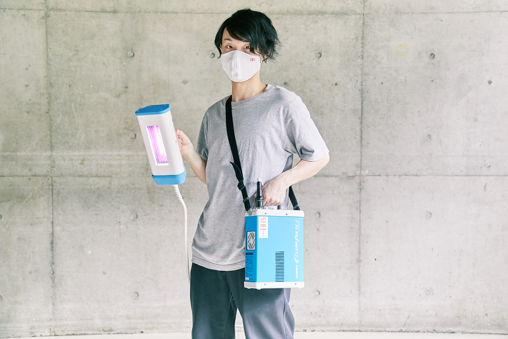 クリアパルス(紫外線ストロボ照射装置)で滅菌しましょう - COVID-19