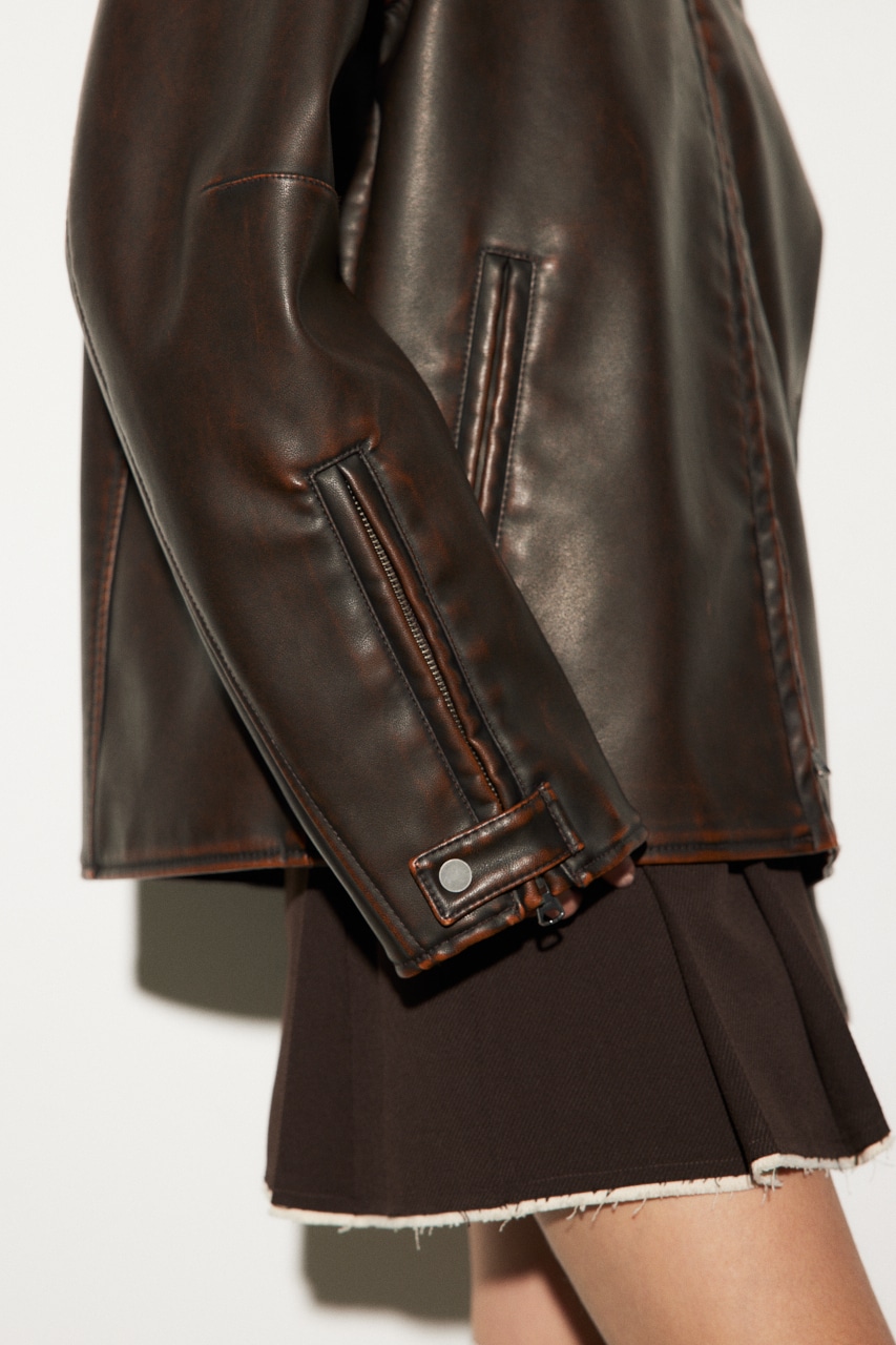 SLY | MICHIXSLY F／LEATHER ジャケット (ジャケット ) |SHEL'TTER