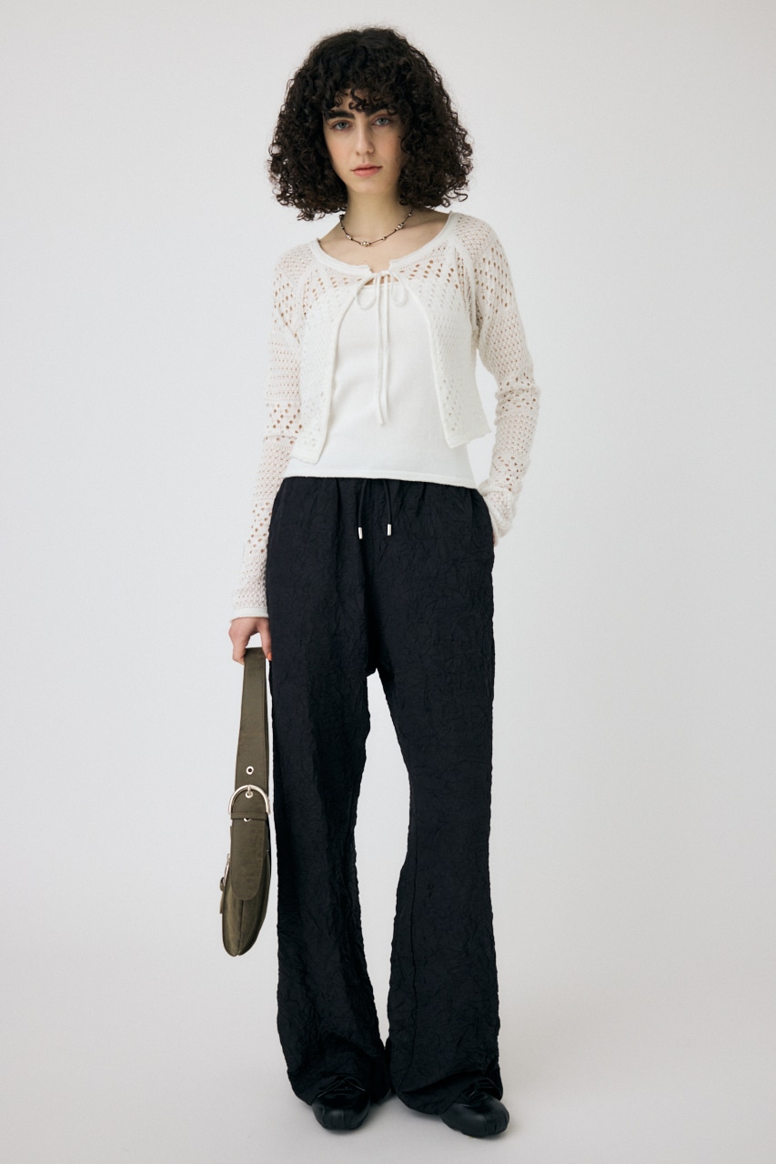 MOUSSY | OPENWORK KNIT アンサンブル (ニット ) |SHEL'TTER WEBSTORE