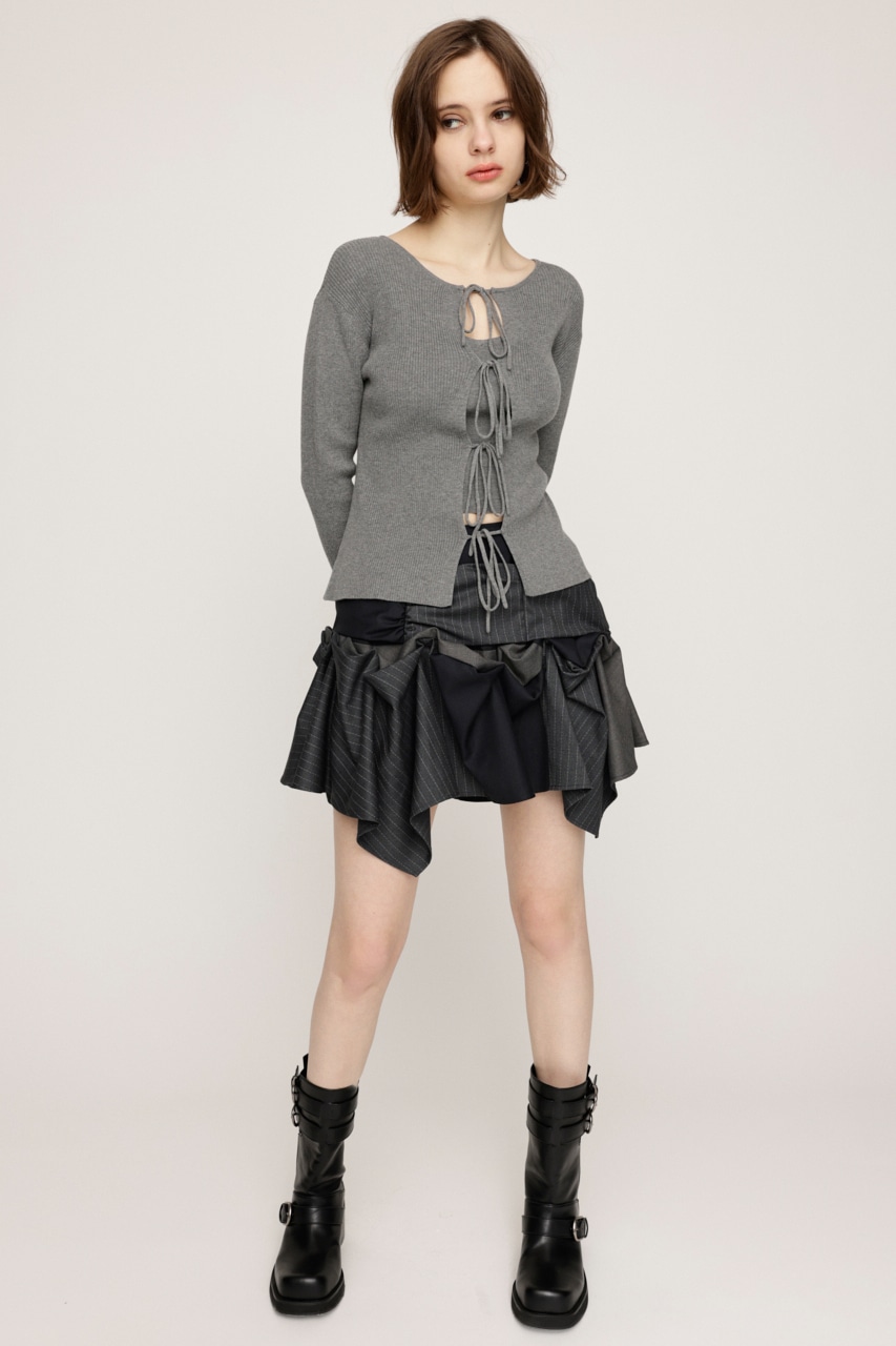 SLY | MANNISH DESIGN ショートスカート (スカート(ミニ) ) |SHEL'TTER