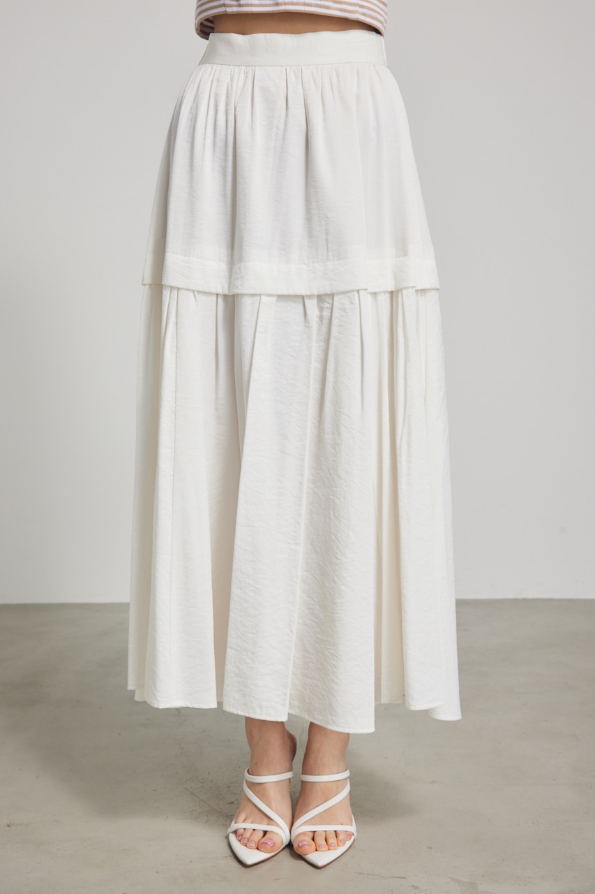 rienda | BackスリットJ/Wフレア SK (スカート(ロング) ) |SHEL'TTER