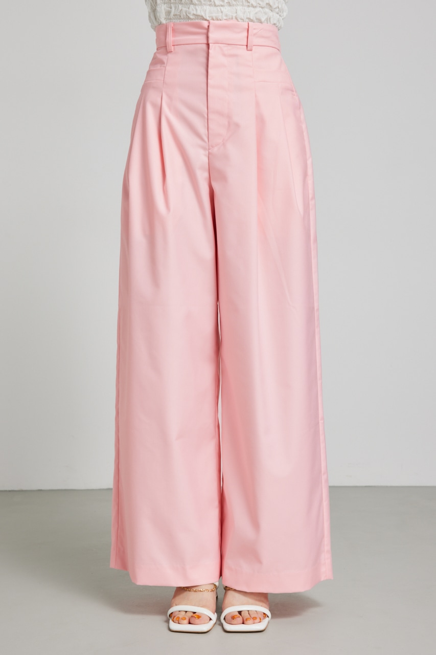 rienda | ポケットデザインタックワイドパンツ (パンツ ) |SHEL'TTER