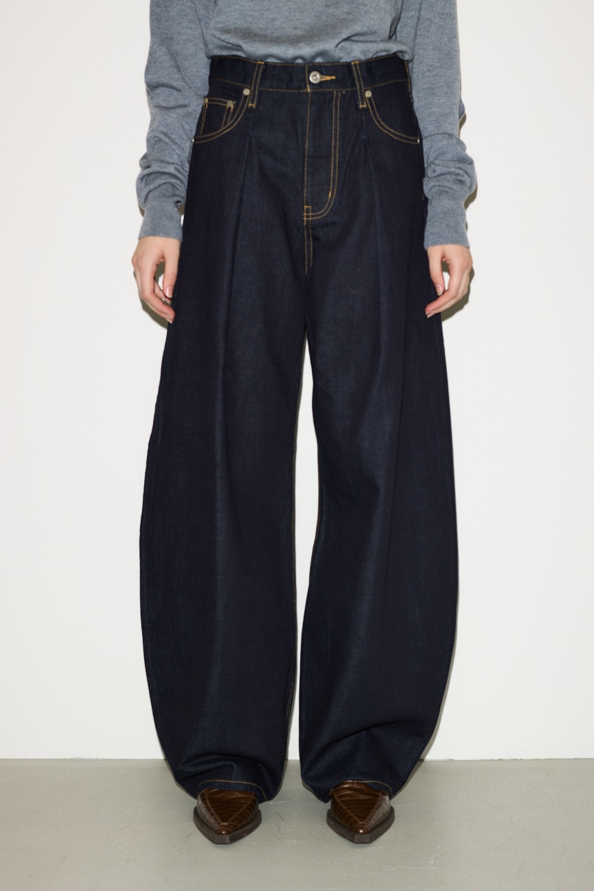 THROW by SLY | 【THROW】J／W CURVE TUCKED パンツ (ワイド ) |SHEL