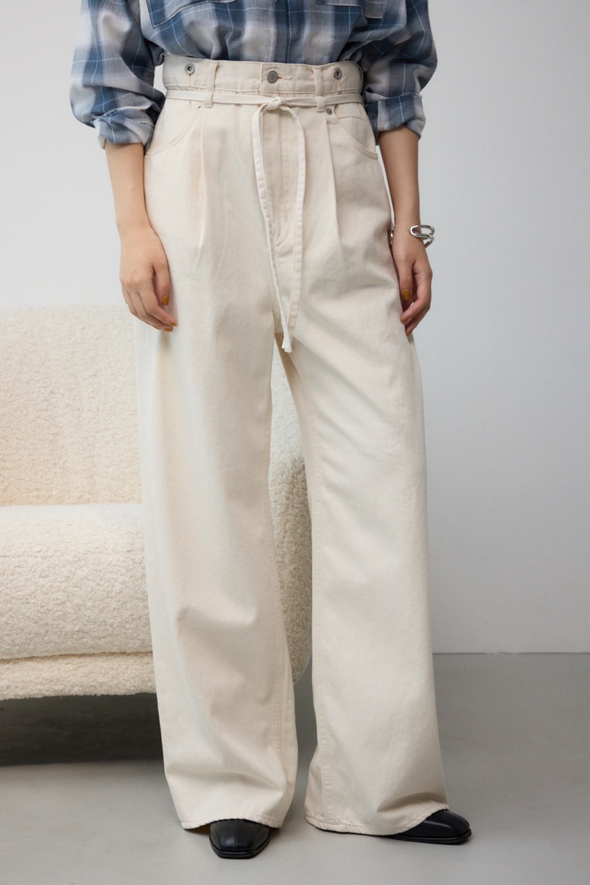 AZUL BY MOUSSY | サスツキデニムワイドパンツ (ワイド ) |SHEL'TTER
