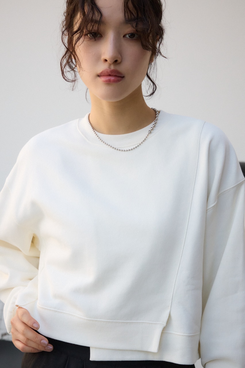 AZUL BY MOUSSY | クロップドスウェットトップス (Tシャツ・カットソー