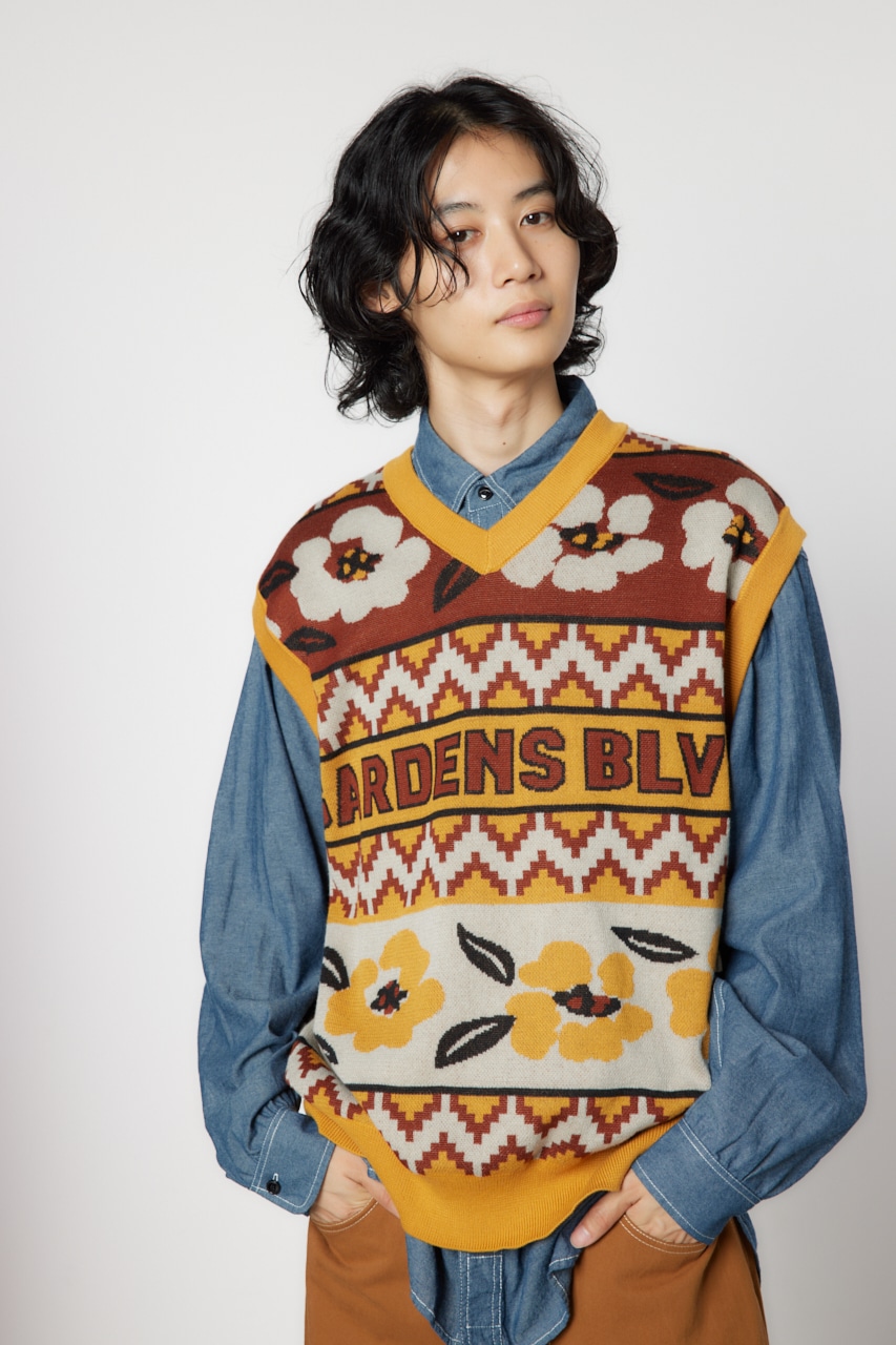 RODEO CROWNS WIDE BOWL | JQDニットベスト (ニット ) |SHEL'TTER WEBSTORE