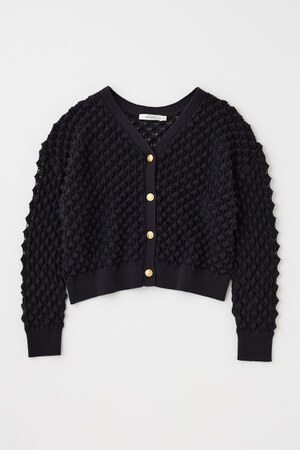 MOUSSY | PEAK STITCH ニットカーディガン (カーディガン ) |SHEL'TTER
