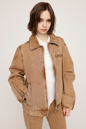 SLY | FRONT ZIP BOXY BZ-BE (デニムジャケット ) |SHEL'TTER WEBSTORE