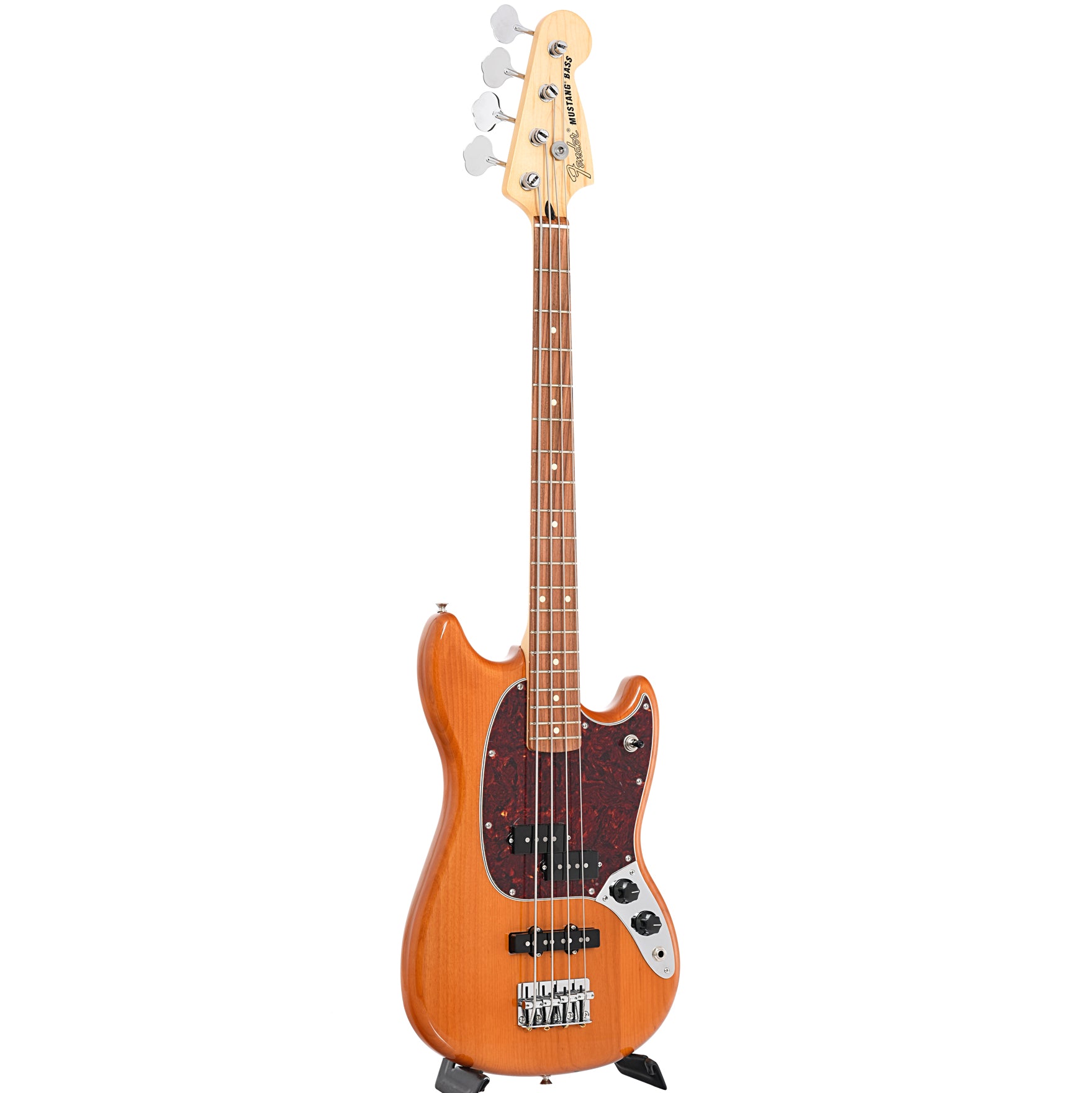 Fender Player Mustang Bass PJ, Aged Natural – Elderly Instruments