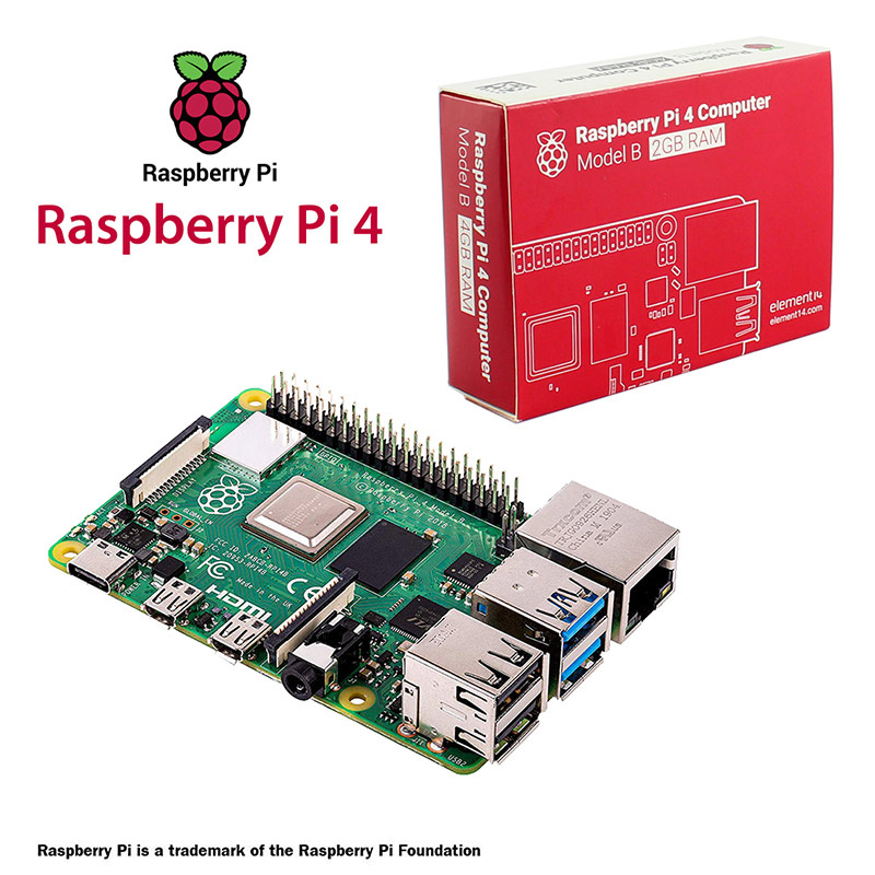 Raspberry Pi 4 Model B - 2GB