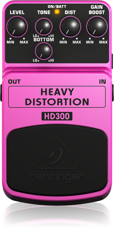 HD300 HEAVY DISTORTION - 製品一覧 - ベリンガー公式ホームページ