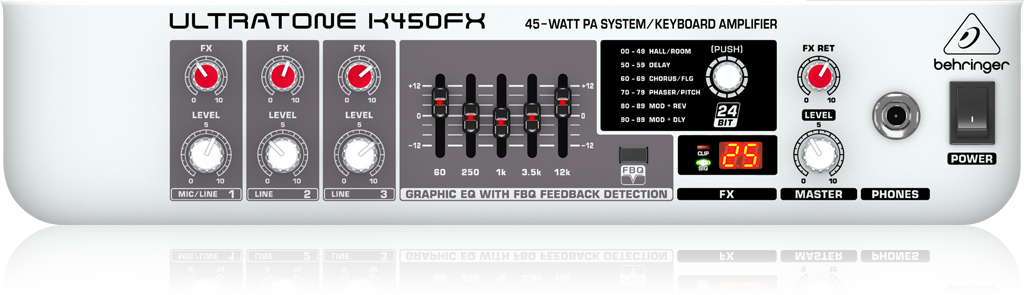 K450FX ULTRATONE - 製品一覧 - ベリンガー公式ホームページ