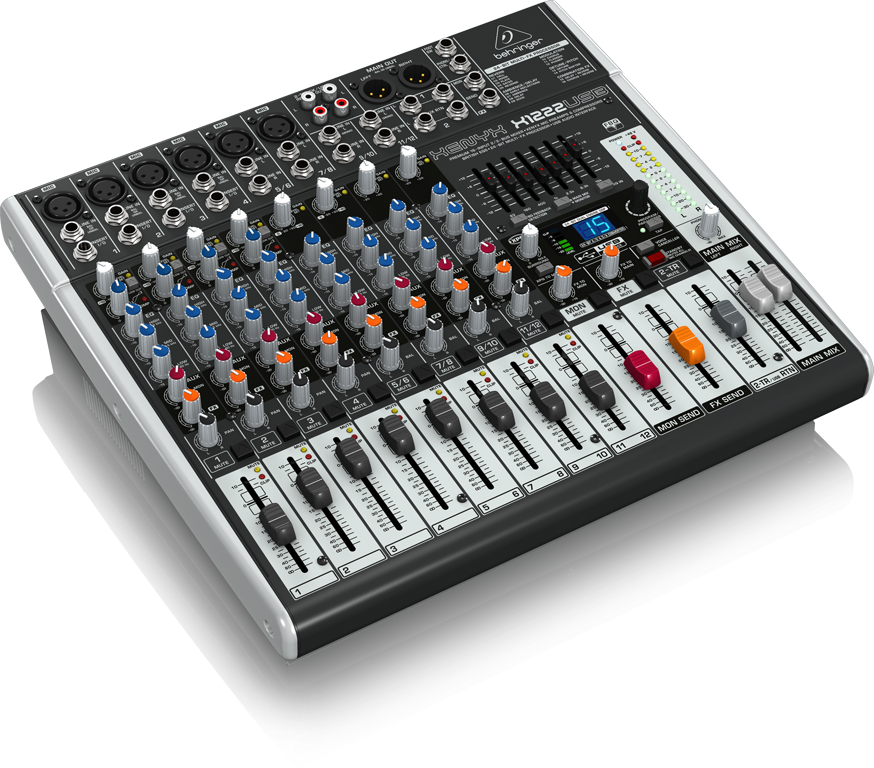 X1222USB XENYX - 製品一覧 - ベリンガー公式ホームページ