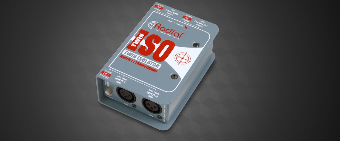 Radial Engineering（ラジアル・ラディアル） 2ch アイソレーター Twin