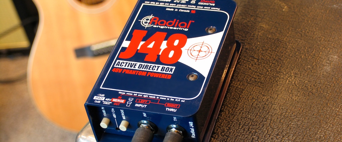 Radial Engineering（ラジアル・ラディアル） ファンタムパワー駆動