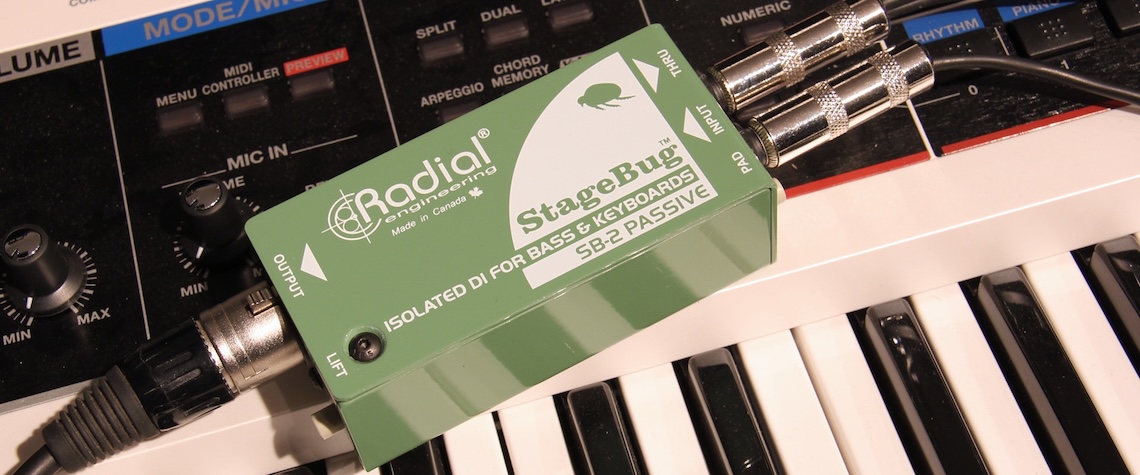 Radial Engineering（ラジアル・ラディアル） コンパクト・パッシブDI