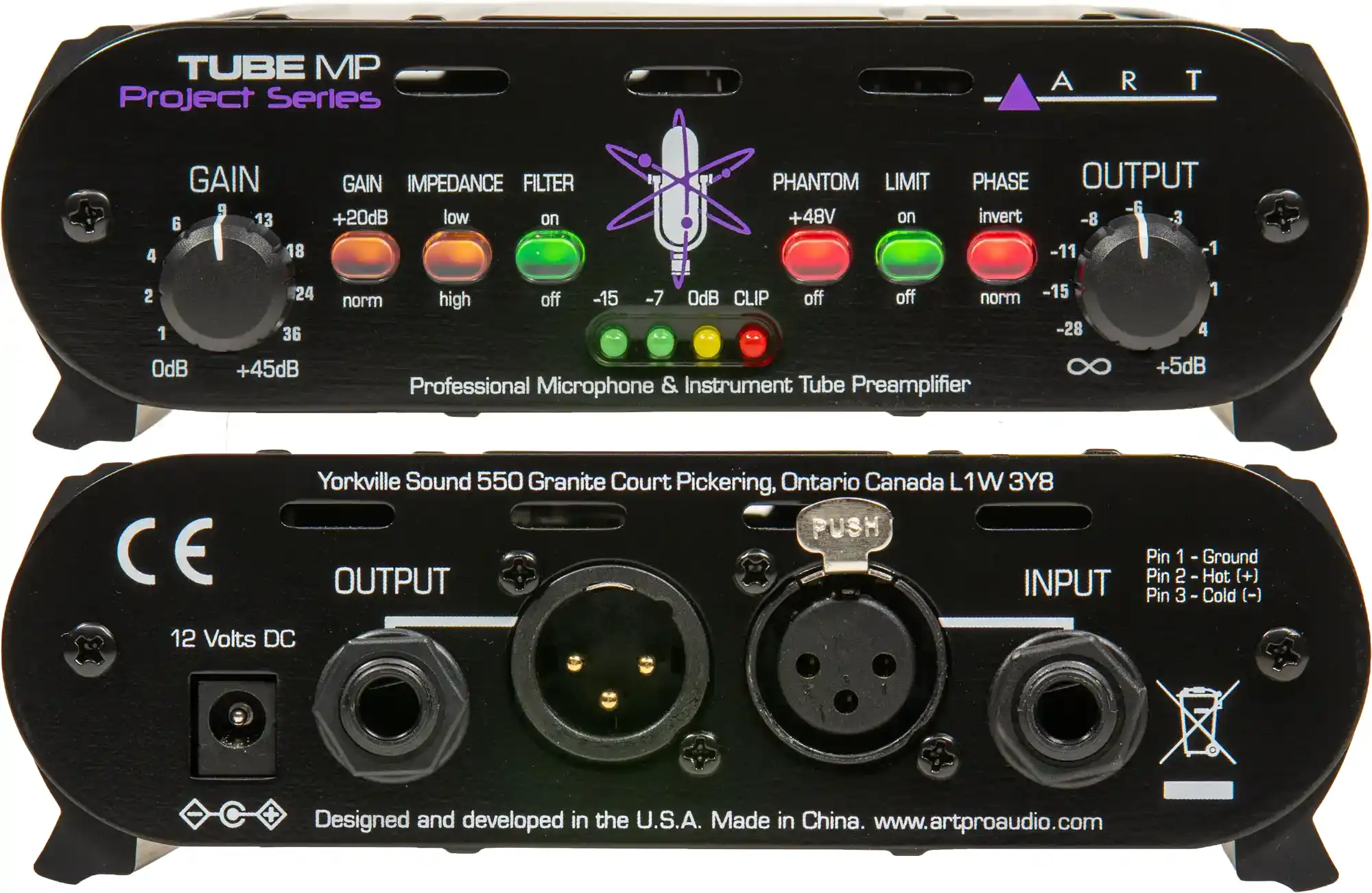 真空管マイク・プリアンプ Tube MP Progect Series U ART