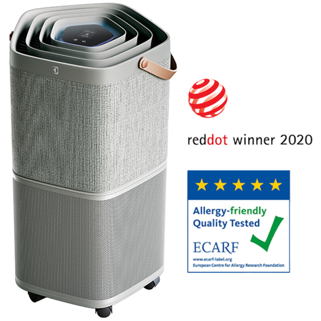 Pure A9 air purifier with 5 stage filter for rooms up to 60m2