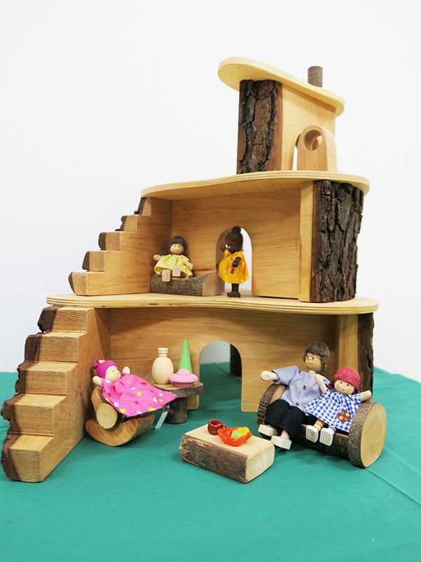 ツリーブロックスと一緒に