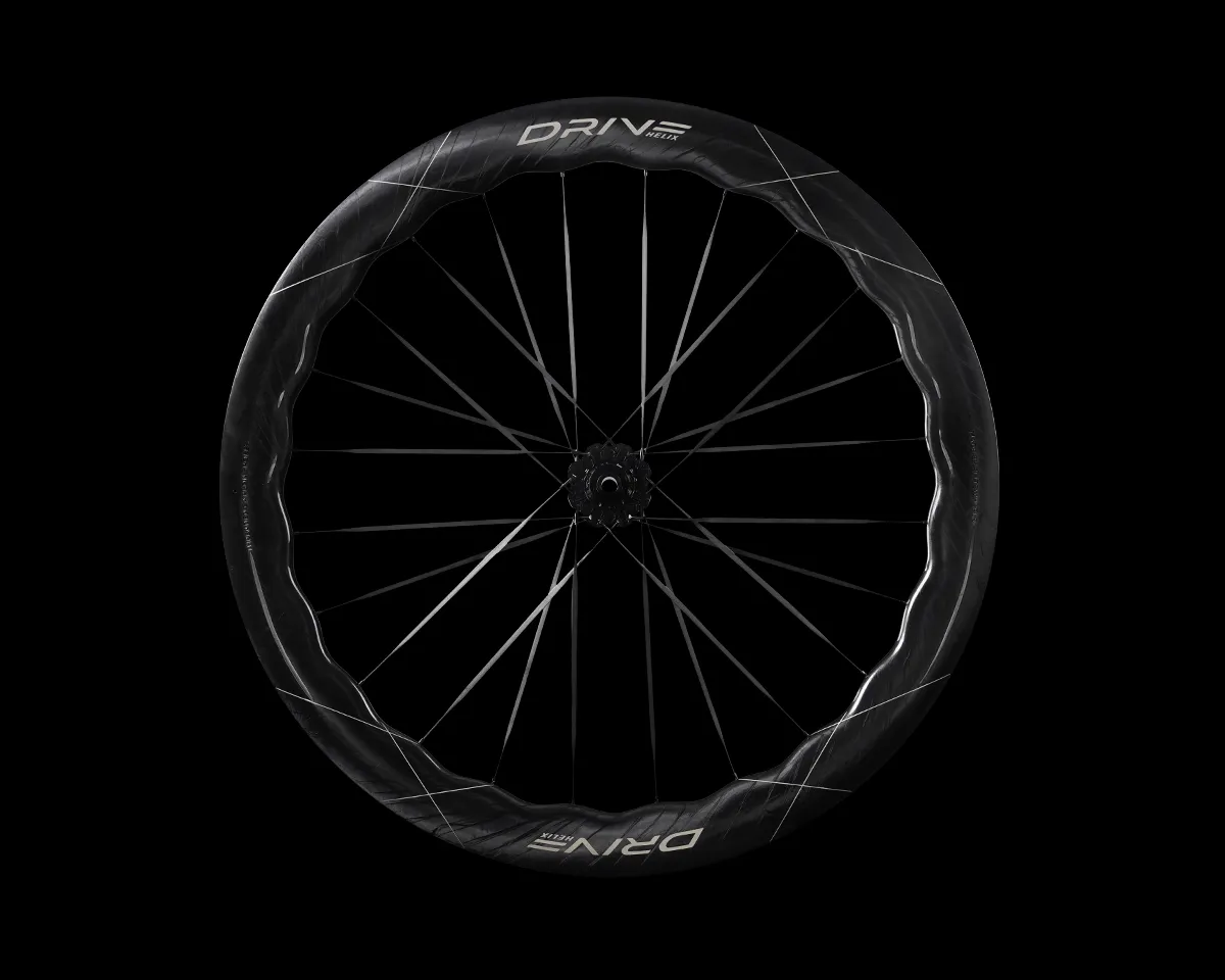 Drive Helix 57D Disc Brake all-round road carbon wheelset