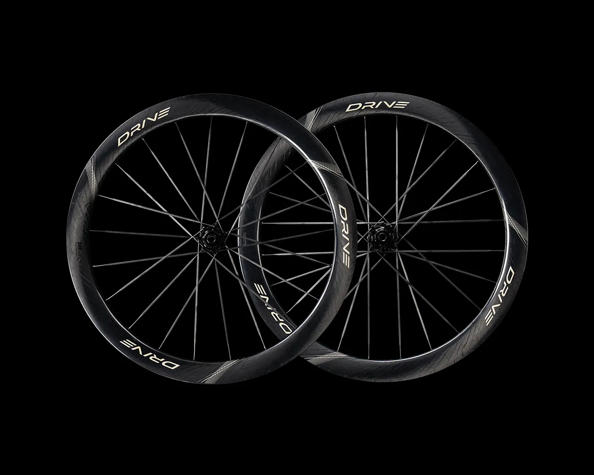 Drive 50D II disc brake carbon spoke road wheelset