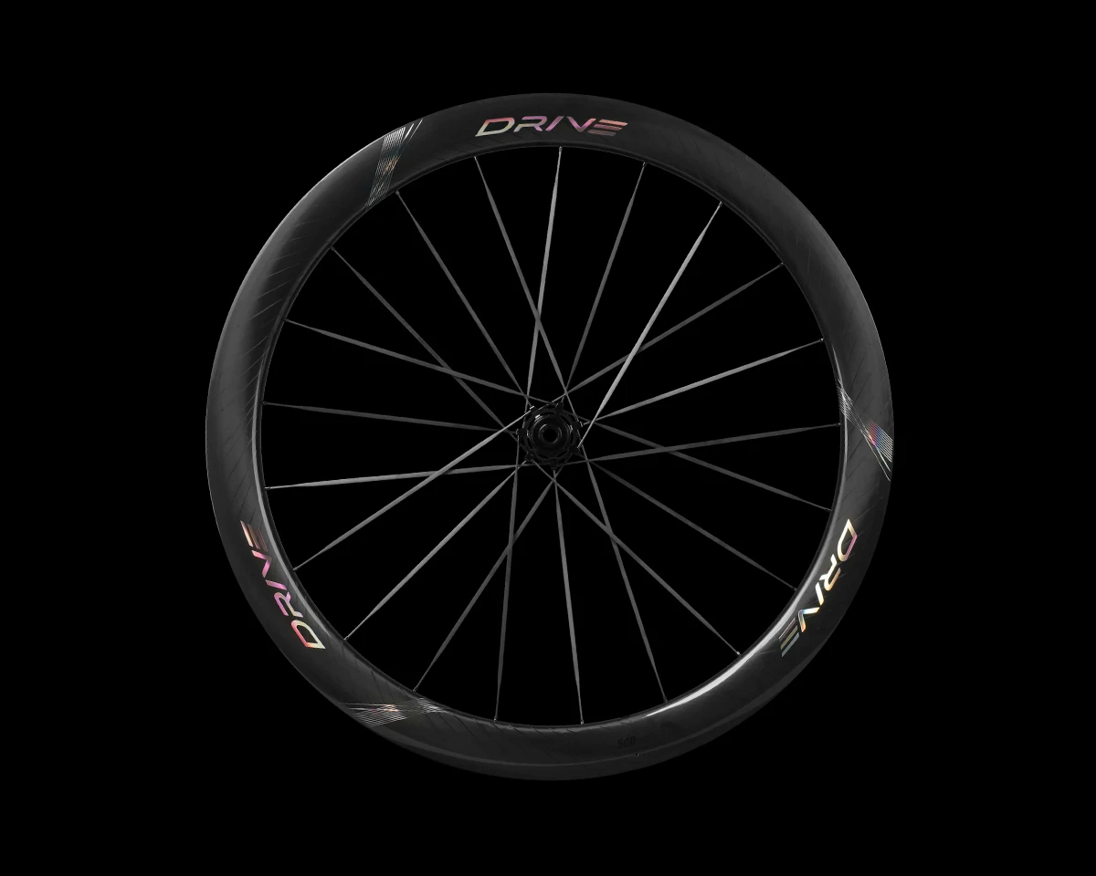 Drive 50D II disc brake carbon spoke road wheelset