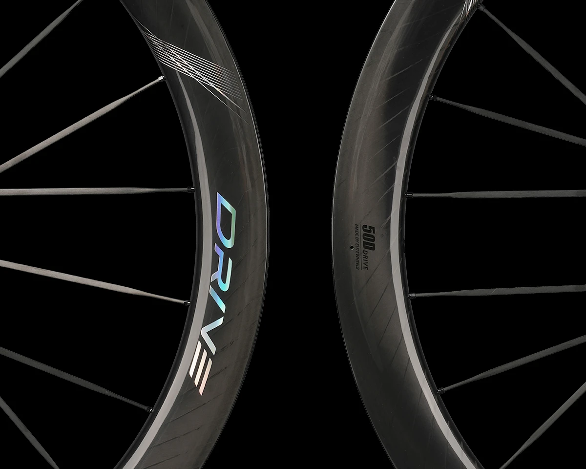 Drive 50D II disc brake carbon spoke road wheelset