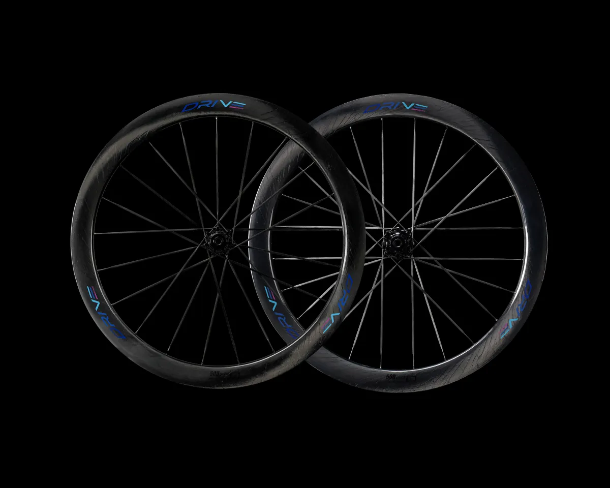 Drive 50D II disc brake carbon spoke road wheelset