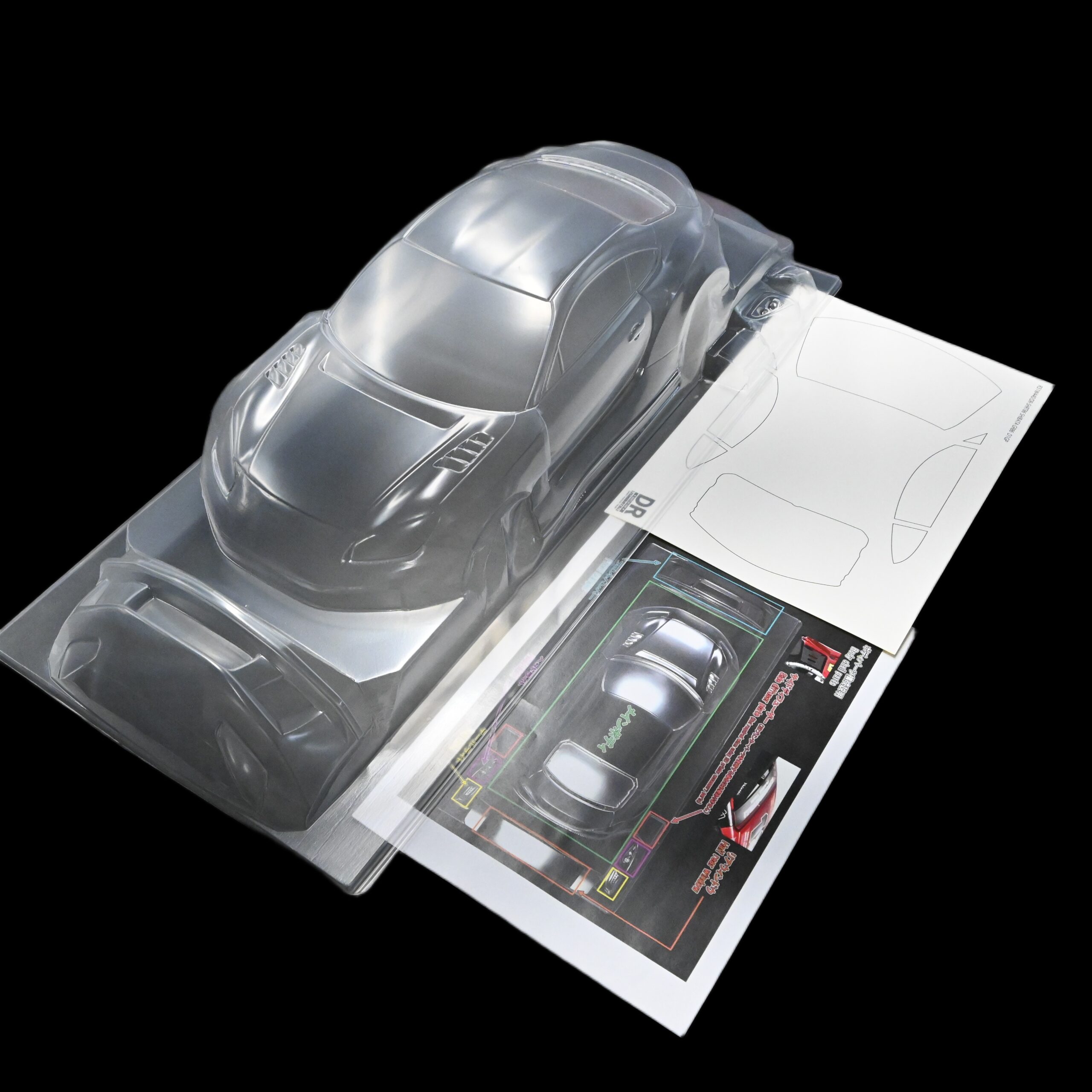 R31 House - 2024 Shibata GR86 Body Shell - (Clear) - #R31W440