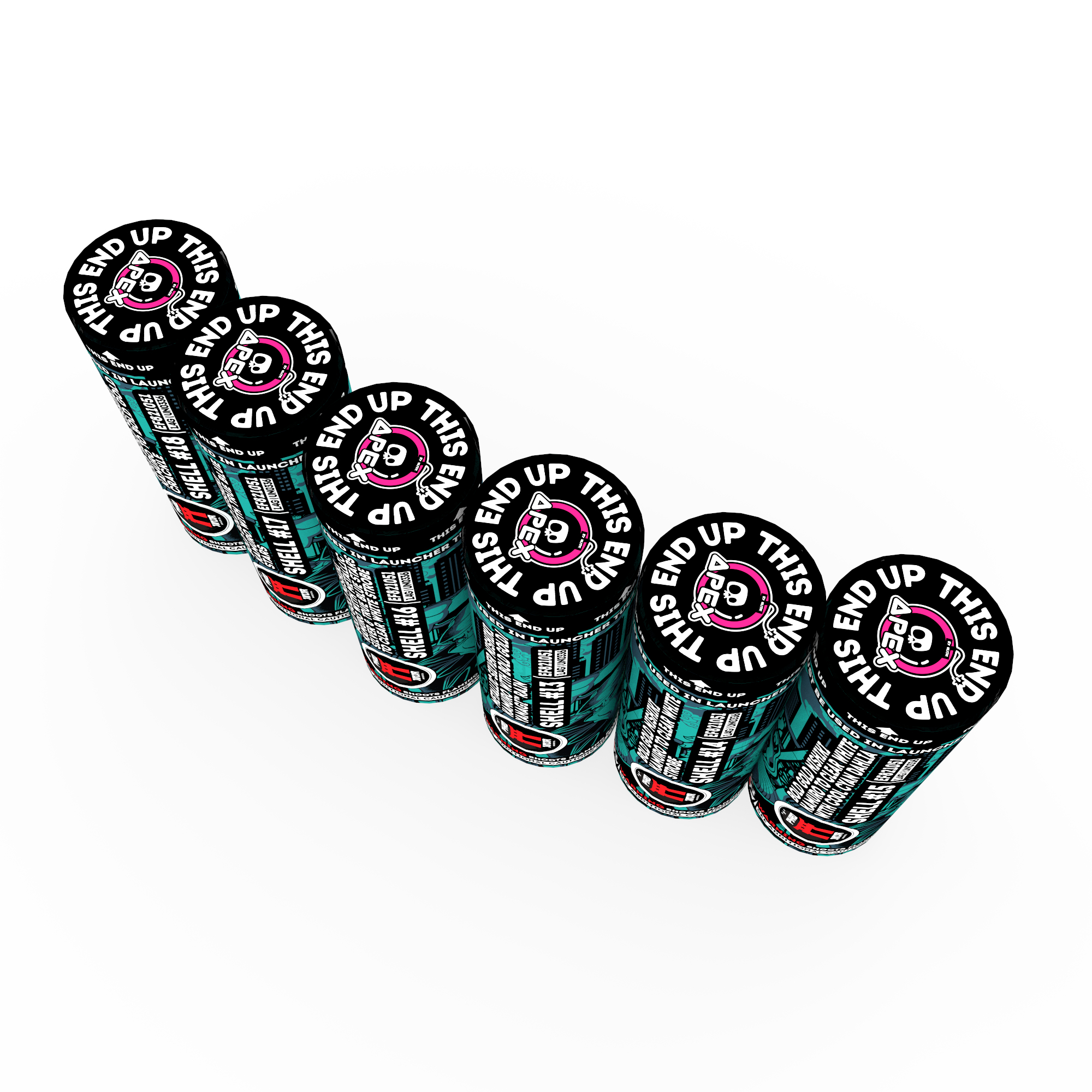 Jinja Shells™ | 24 Break Artillery Shell at Elite Fireworks