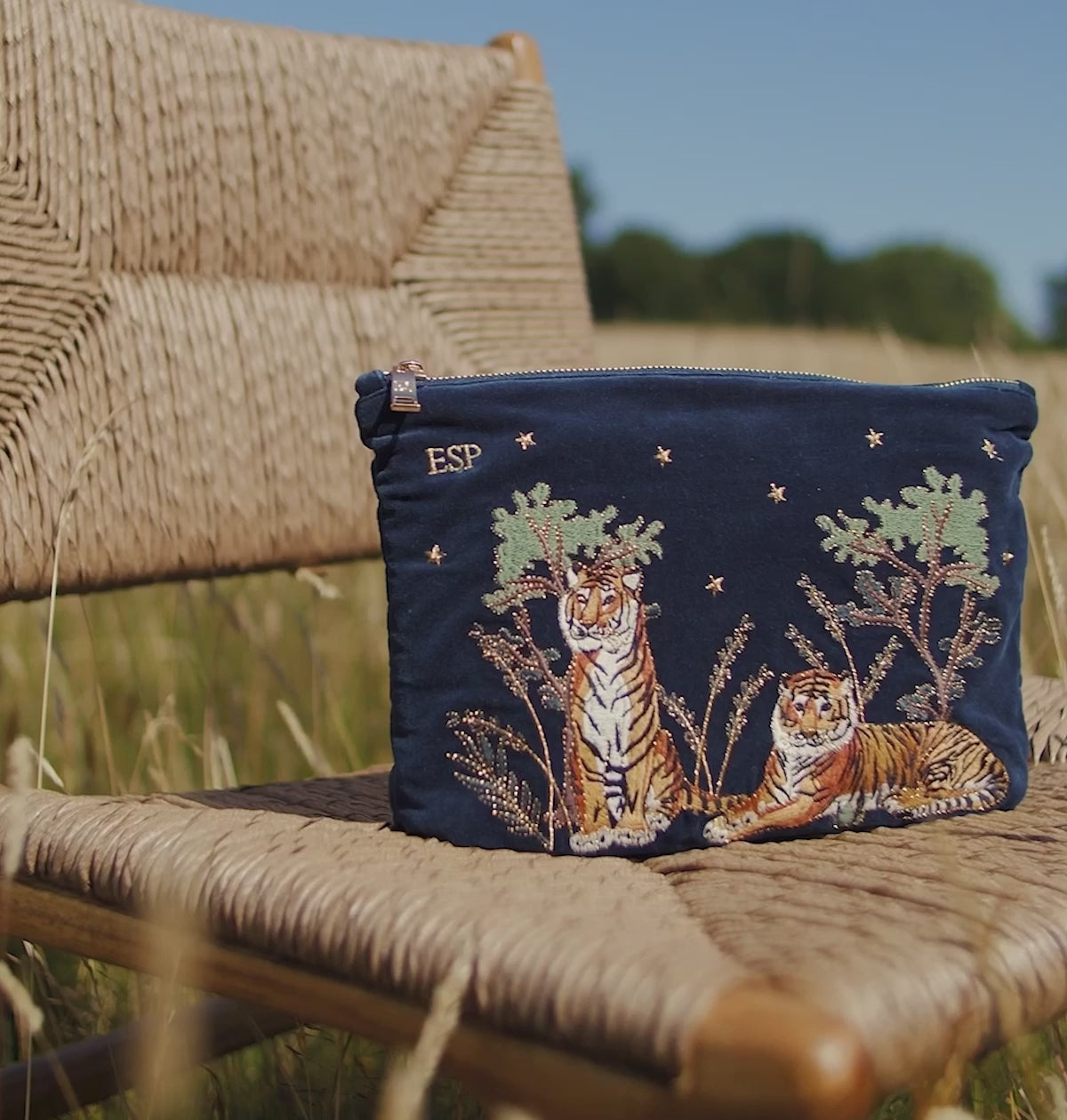 Tiger Conservation Everyday Pouch – Elizabeth Scarlett
