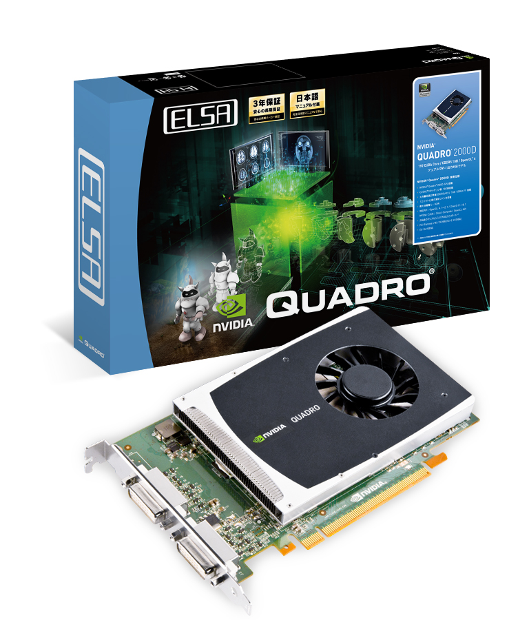NVIDIA Quadro 2000 - 株式会社 エルザ ジャパン