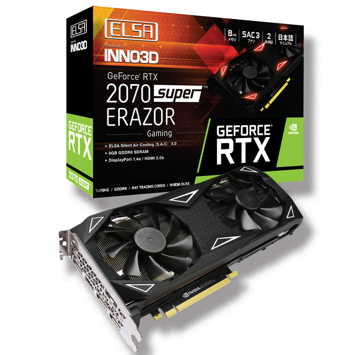 グラフィックボード・グラボ・ビデオカード ASUS DUAL GeForce RTX