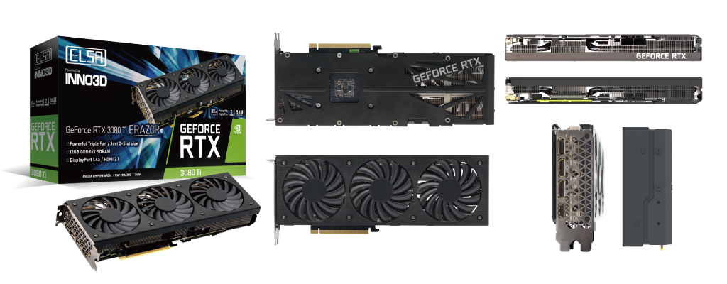 新製品）ELSA GeForce RTX™ 3080 Ti ERAZORを発売いたします。 - 株式