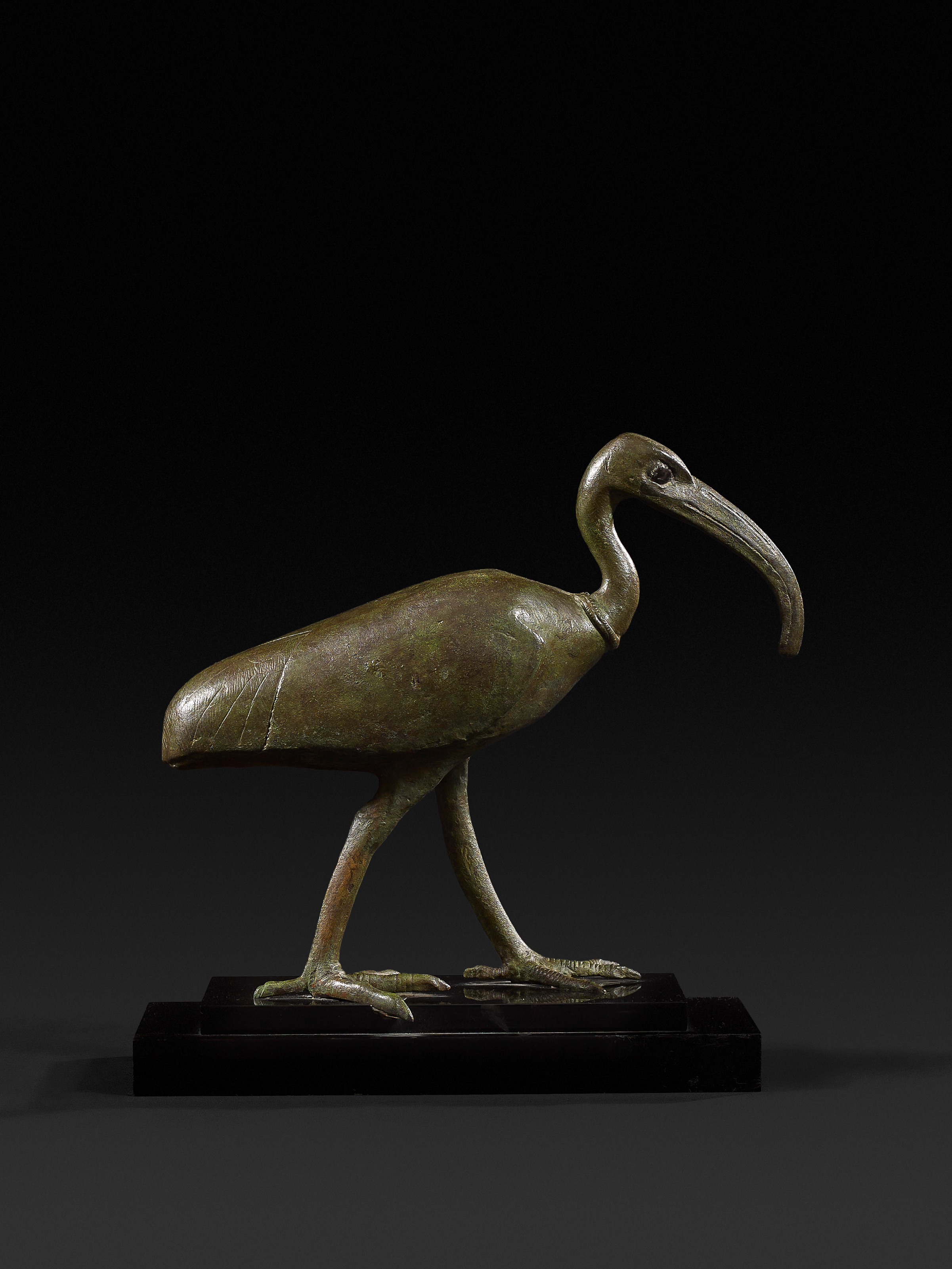 Striding ibis, god thot | Galerie Eberwein