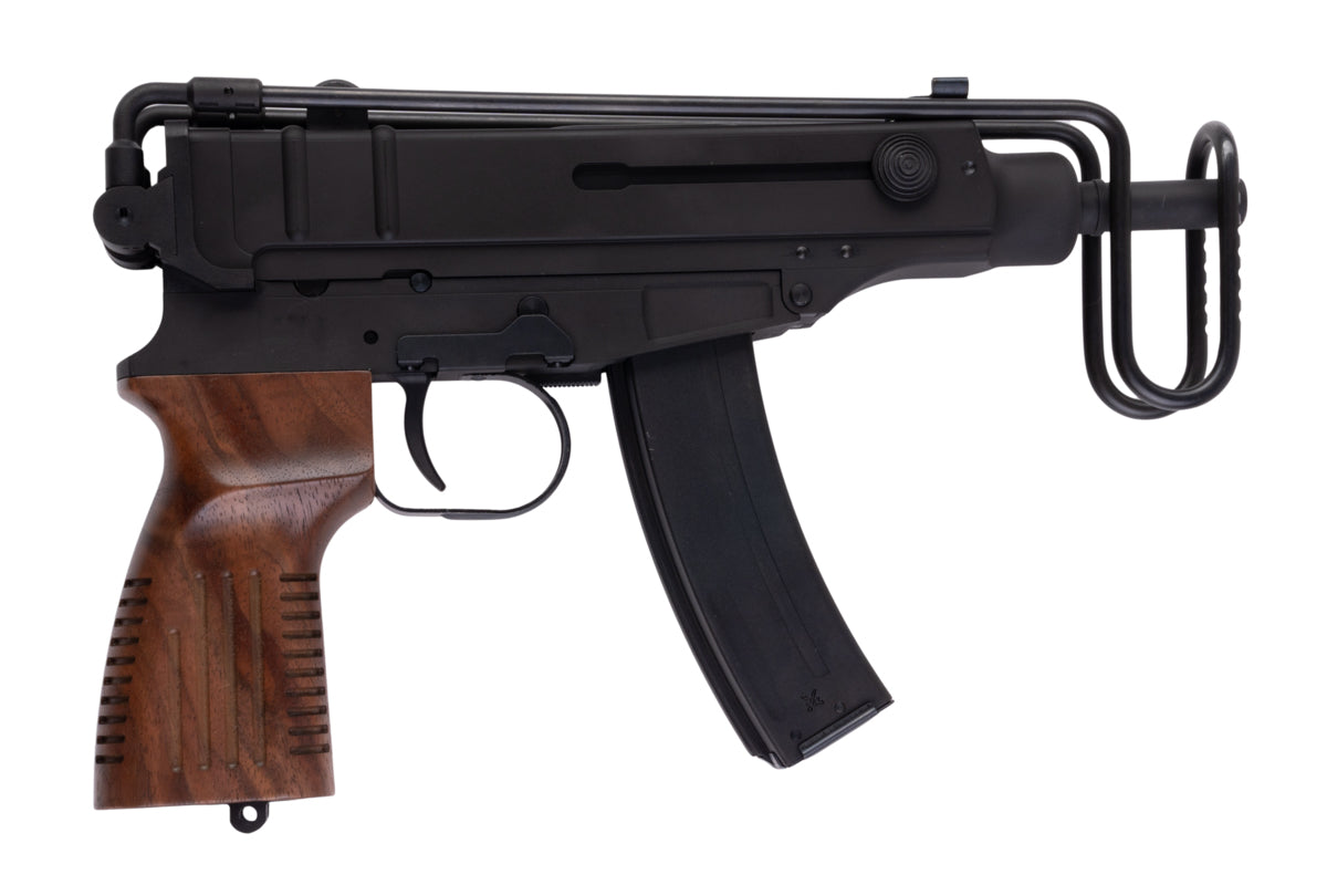 KSC Vz61 Walnut Grip Custom Heavyweight Gas Airsoft SMG (System 7