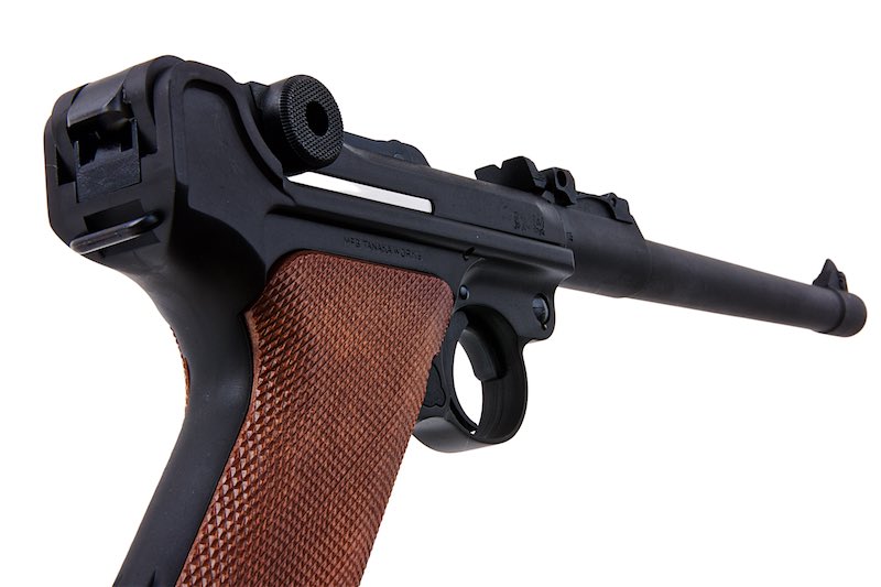 Tanaka Luger P08 1914 Erfurt 8inch Heavy Weight GBB Pistol Airsoft