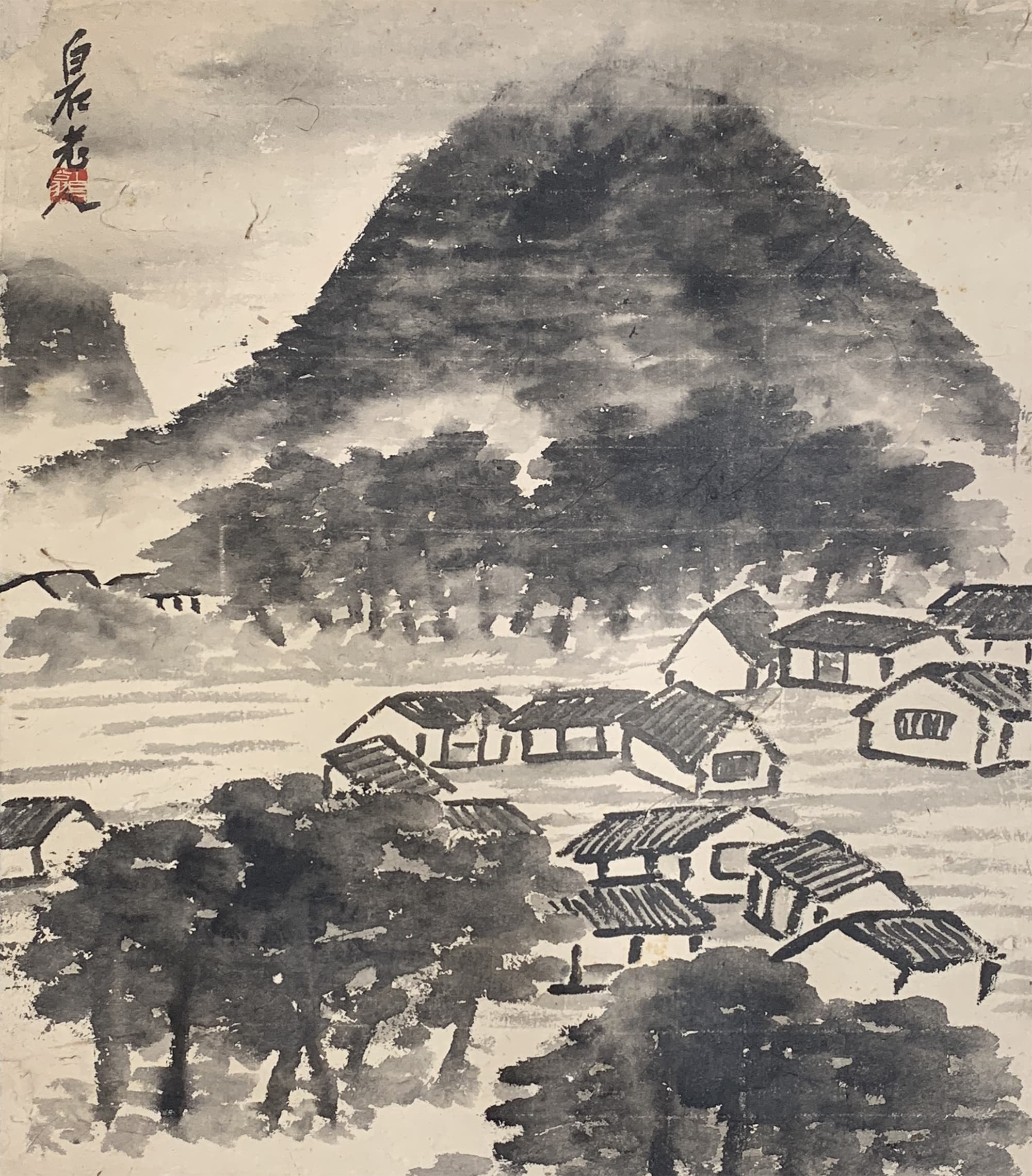 斉白石 水墨画 | 買取実績 | 骨董品買取専門の古美術永澤