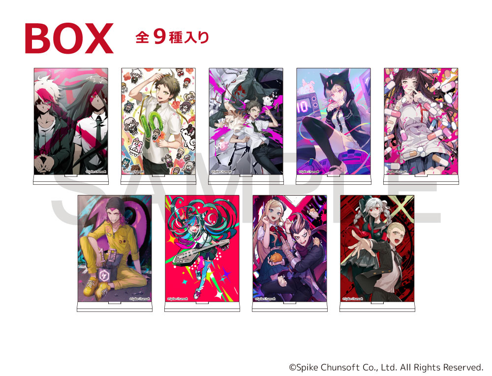 スーパーダンガンロンパ2×mixx garden アクリルスタンドコンプリートBOX