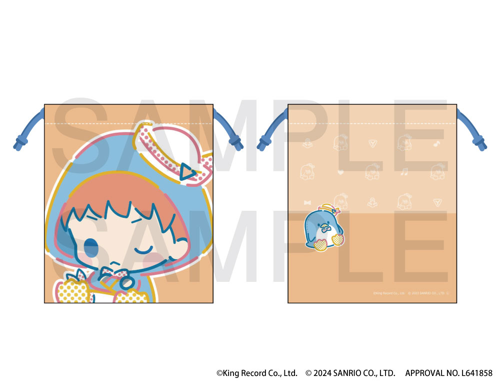 ヒプノシスマイク SANRIO NAKAYOKU EDIT』2023 ポケットつき巾着(碧棺